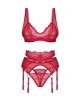 Komplet Obsessive Cupide Desir Set 3 S-3XL